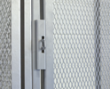 Bulk Storage Locking Cabinets - 7 knuckle hinge